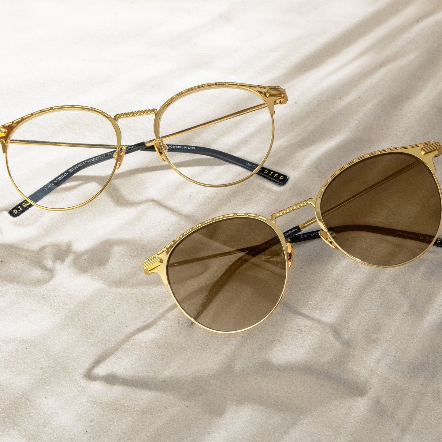 lifestyle - C3P0 PROTOCOL GOLD AND PRESCRIPTION GLASSES AND C3P0 SUNGLASSES