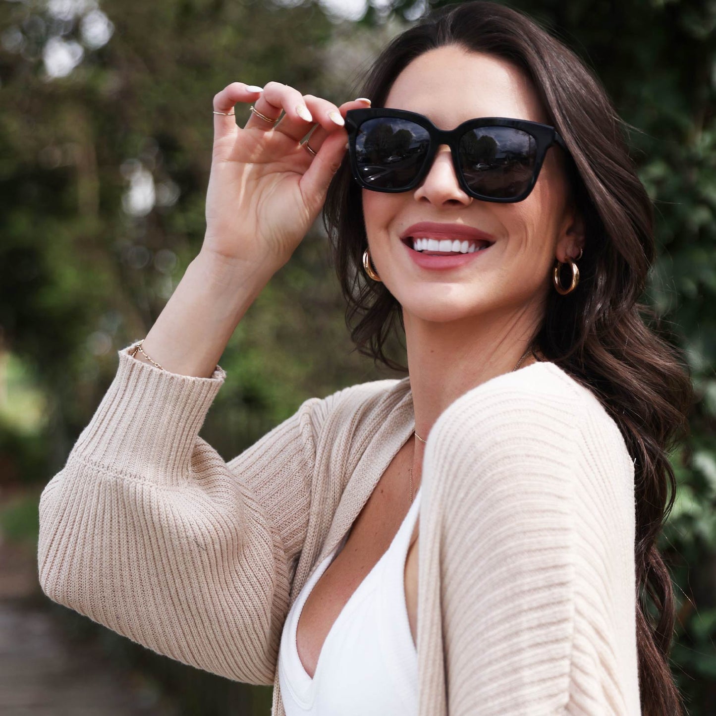 customer content - jensav11 wearing BELLA - BLACK + GREY + POLARIZED