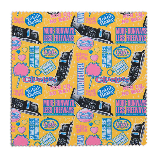 cluessless x diff eyewear cleaning cloth