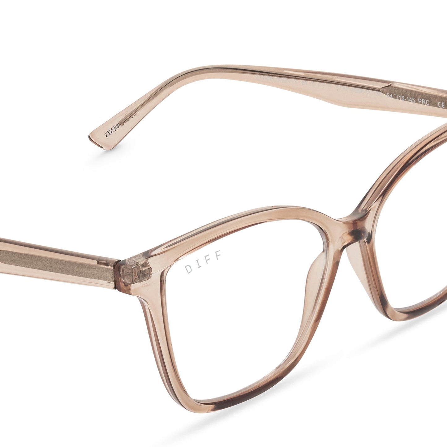 LEAH - VINTAGE CRYSTAL + BLUE LIGHT READERS DETAIL