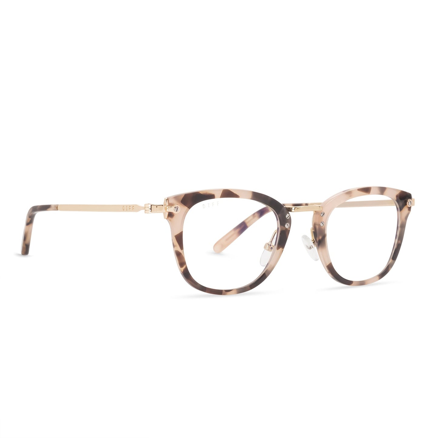 RUE - HIMALAYAN TORTOISE + BLUE LIGHT TECHNOLOGY GLASSES angle