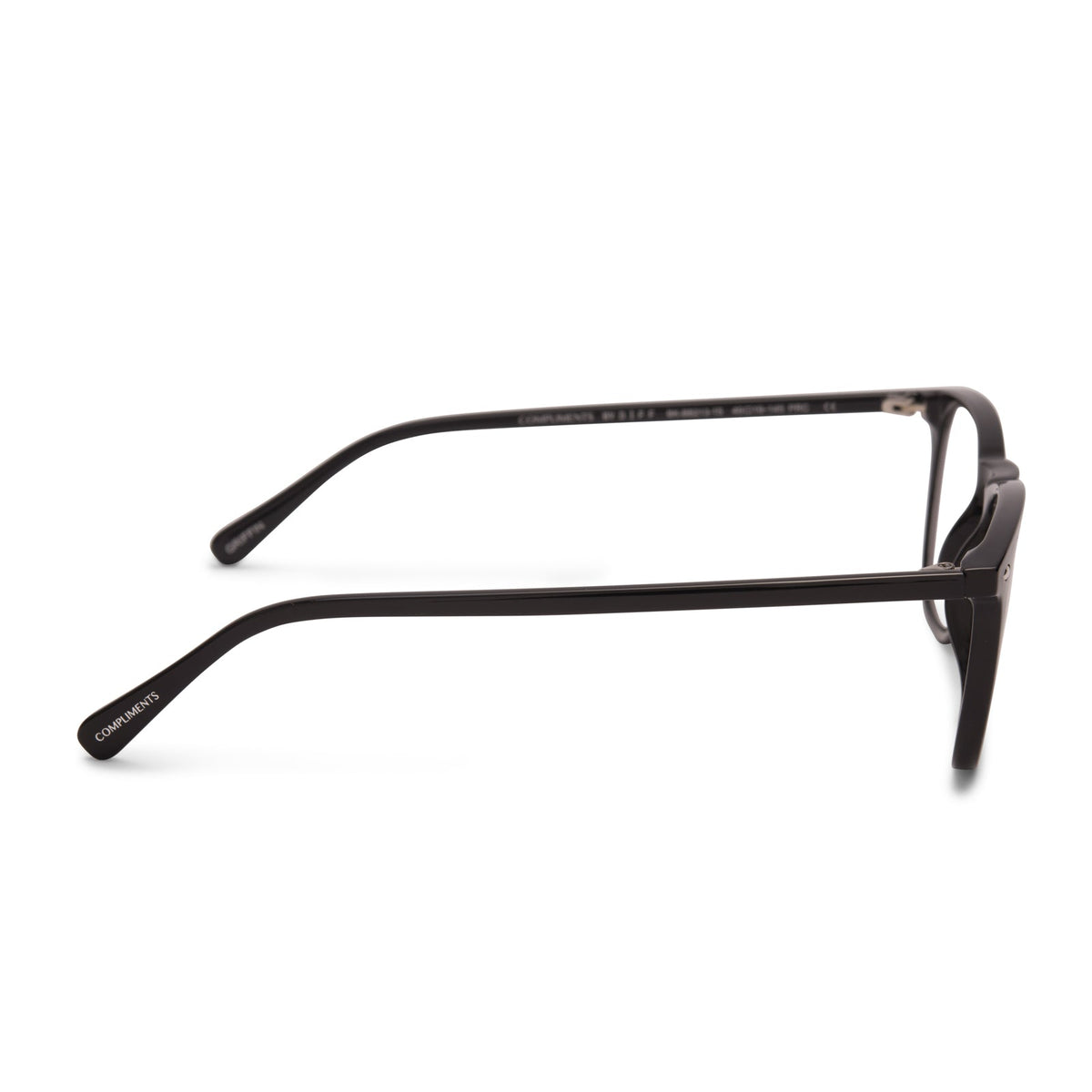 GRIFFIN - BLACK + BLUE LIGHT READERS side