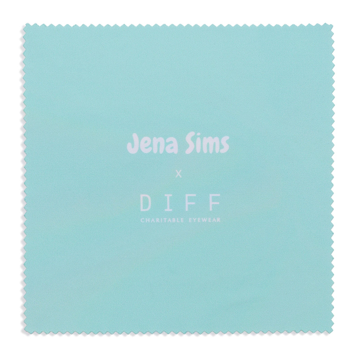 jena sims x diff eyewear cleaning cloth for glasses