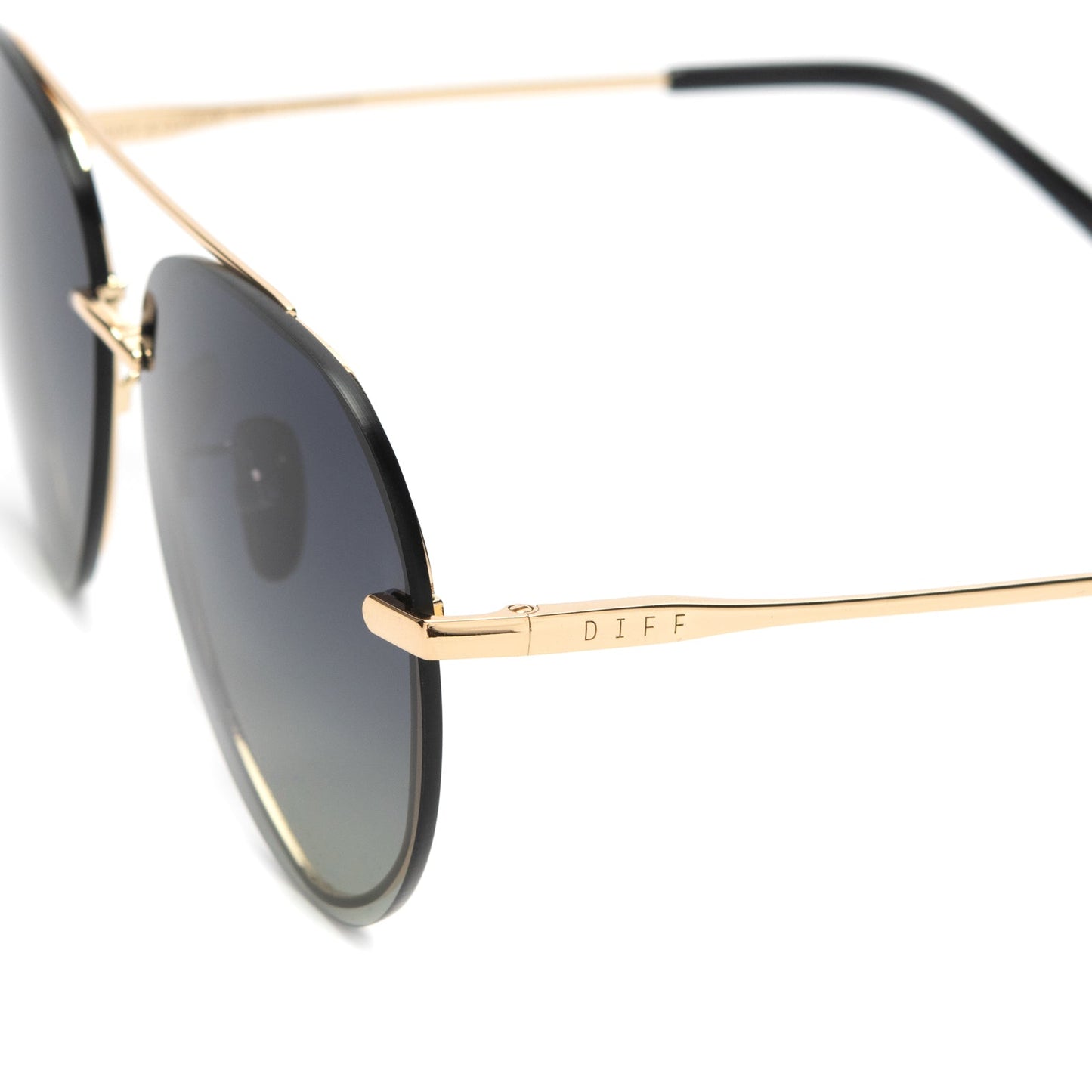 lenox gold and black and grey gradient polarized detail