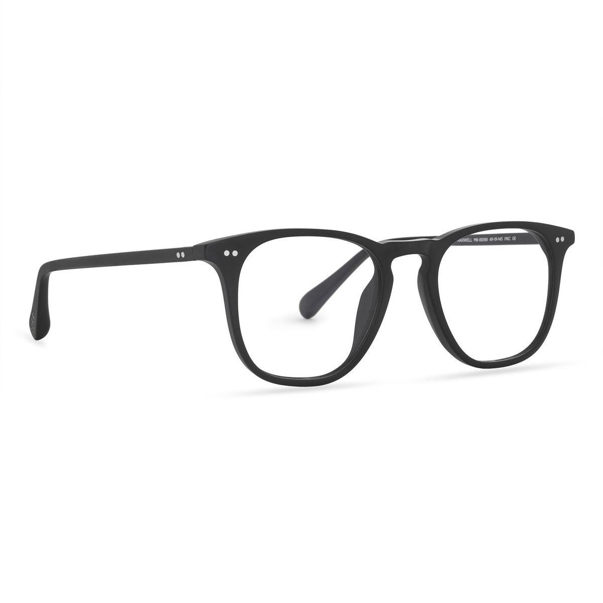 MAXWELL - MATTE BLACK + BLUE LIGHT TECHNOLOGY ANGLE