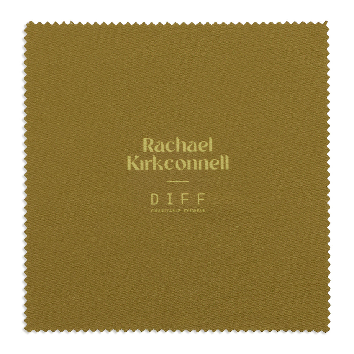rachael kirkconnell x diff eyewear cleaning cloth