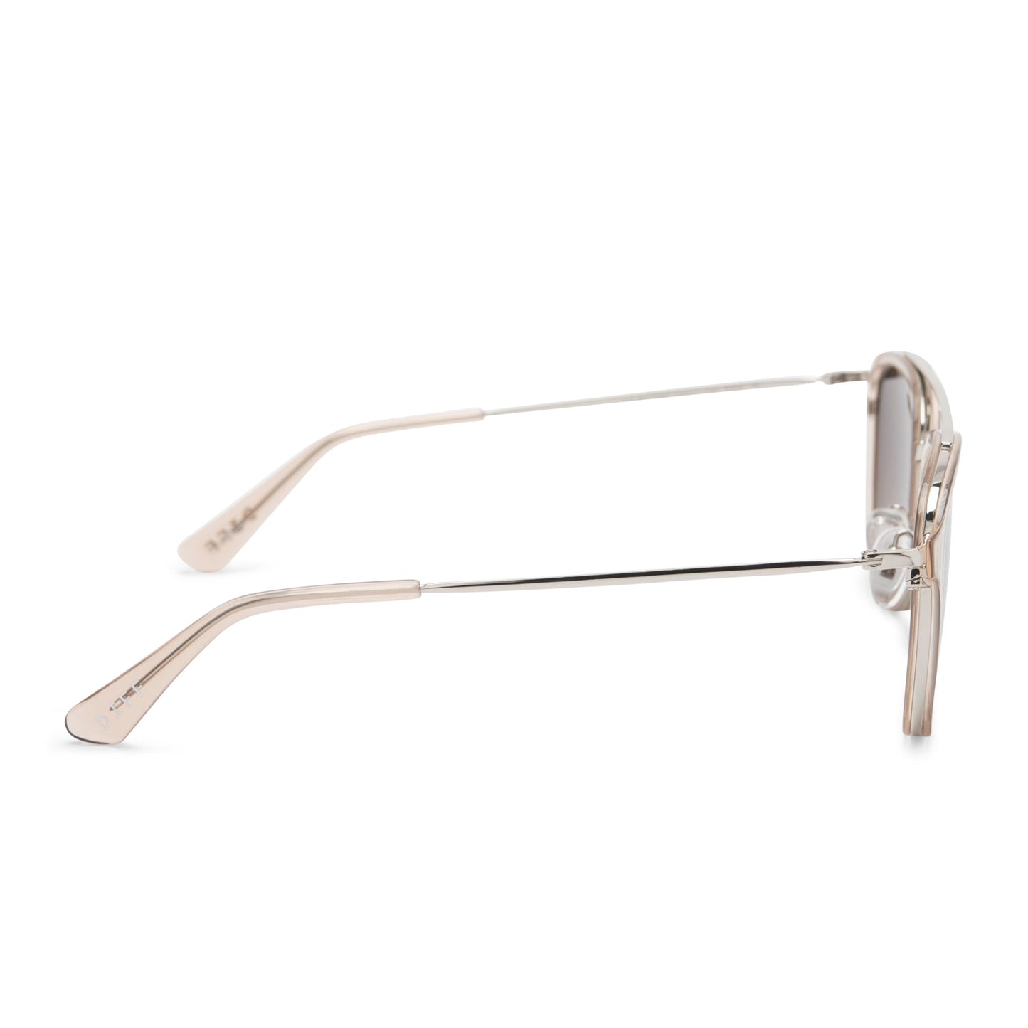camden vintage crystal and brown gradient polarized lens side