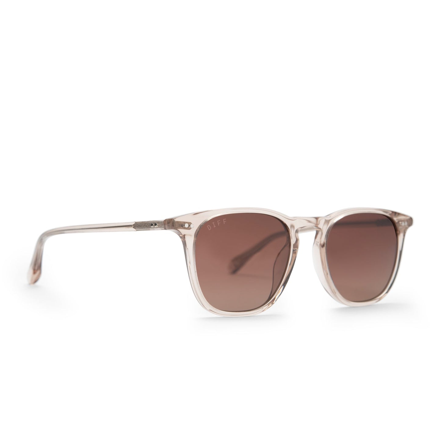 maxwell vintage crystal and brown gradient polarized lens angle