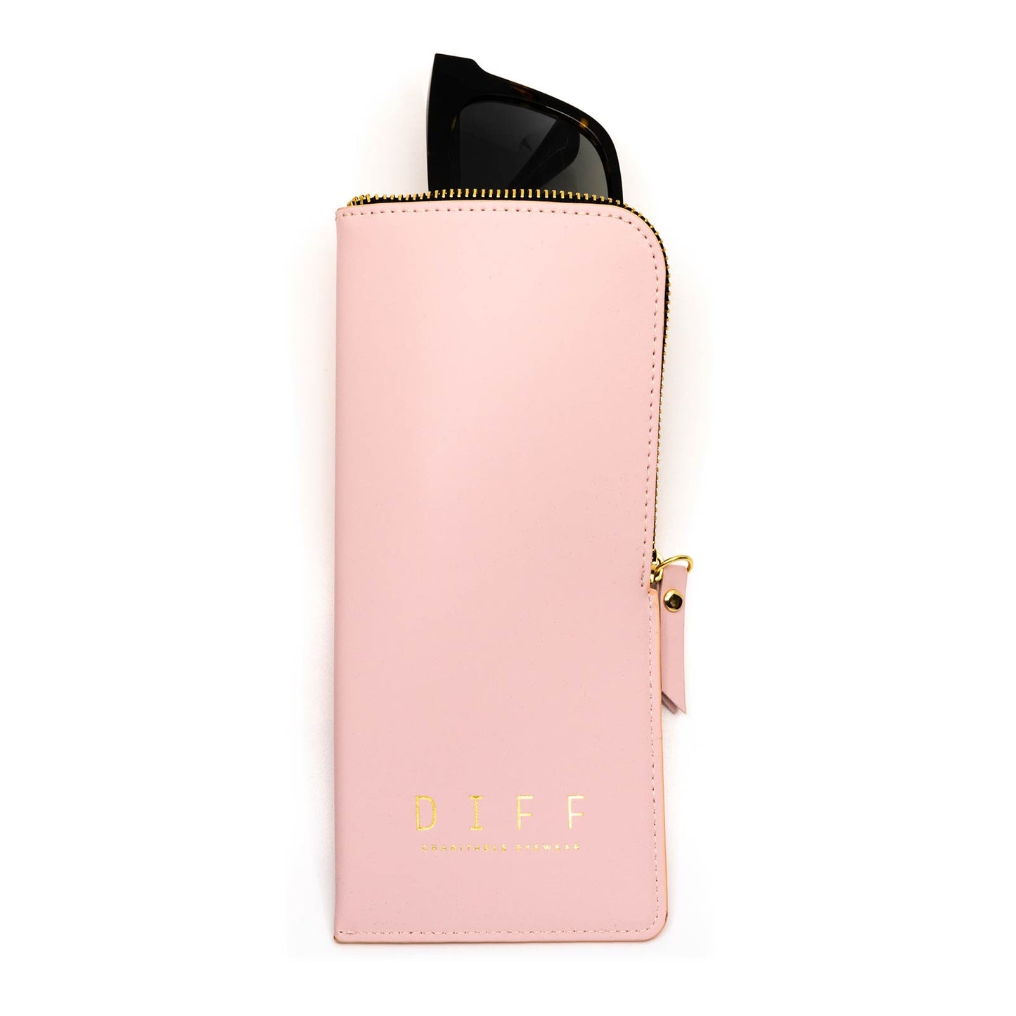 SOFT SIDE ZIPPER CASE - PINK
