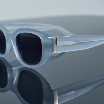 still life - the devil wears prada x diff eyewear of mirana silver sunglasses
