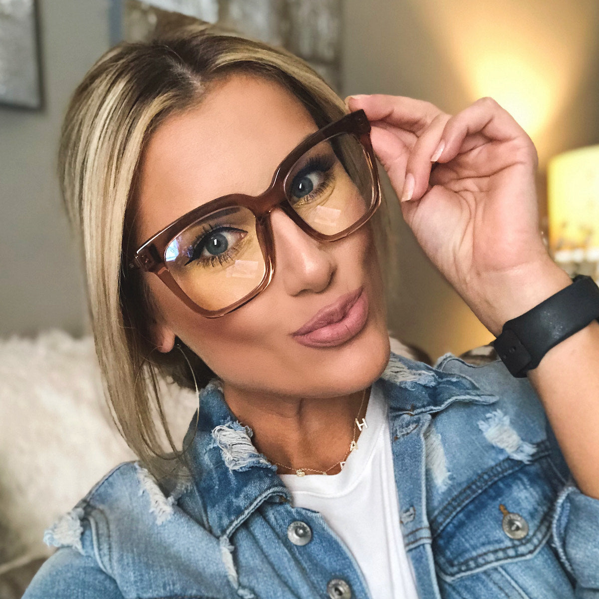 BELLA - ESPRESSO TORTOISE + BLUE LIGHT TECHNOLOGY GLASSES