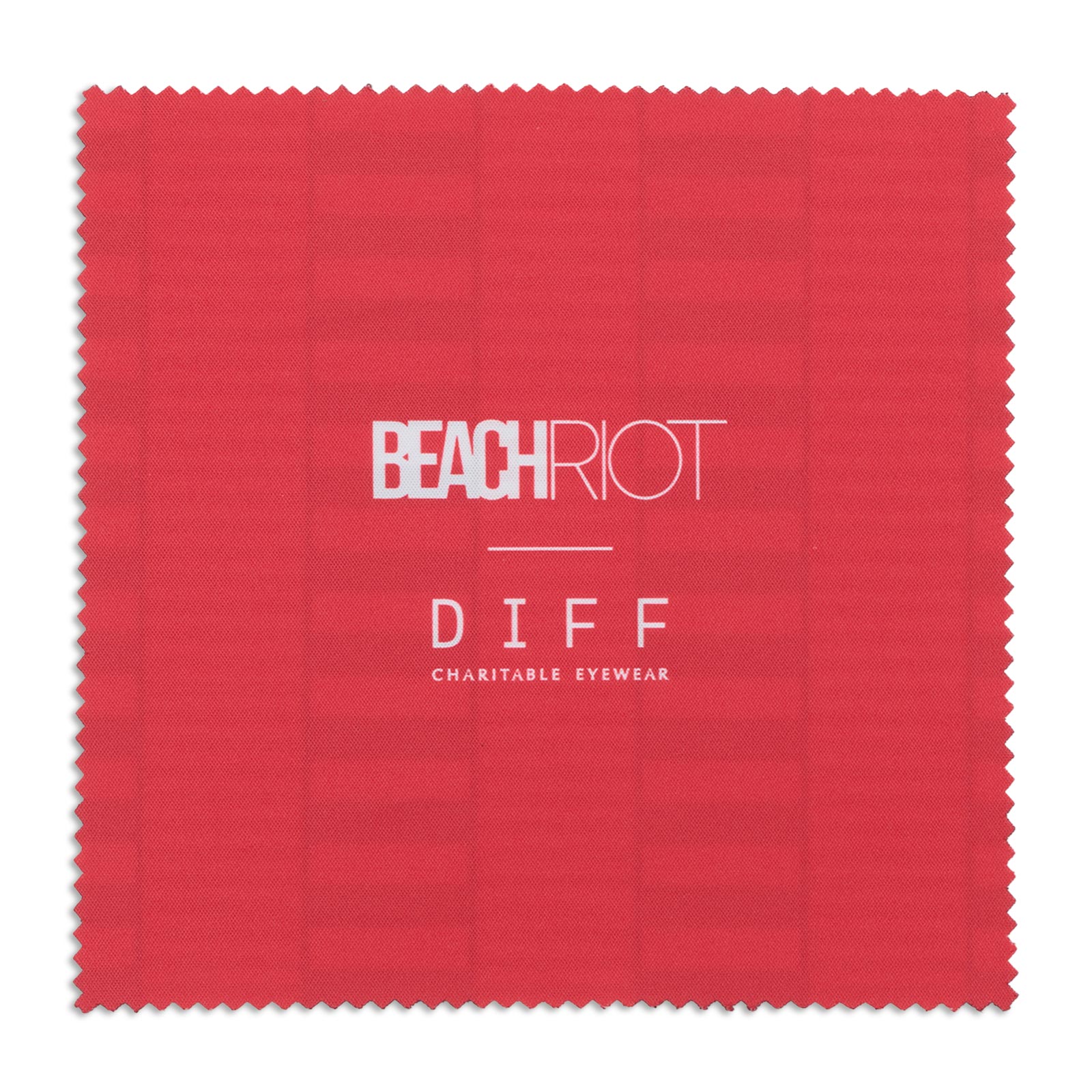 beach riot x diff eyewear cleaning cloth