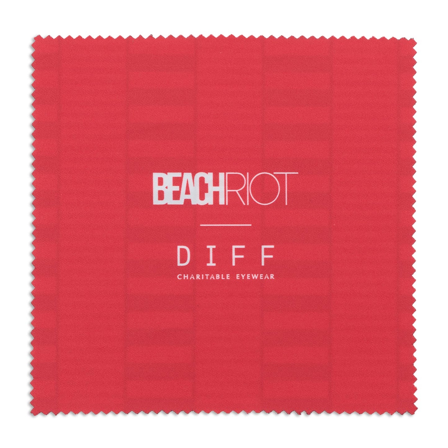 beach riot x diff eyewear cleaning cloth