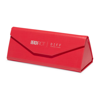 beach riot x diff eyewear triangle case