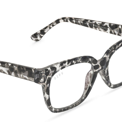 AVA - CLEAR LEOPARD + BLUE LIGHT READERS detail
