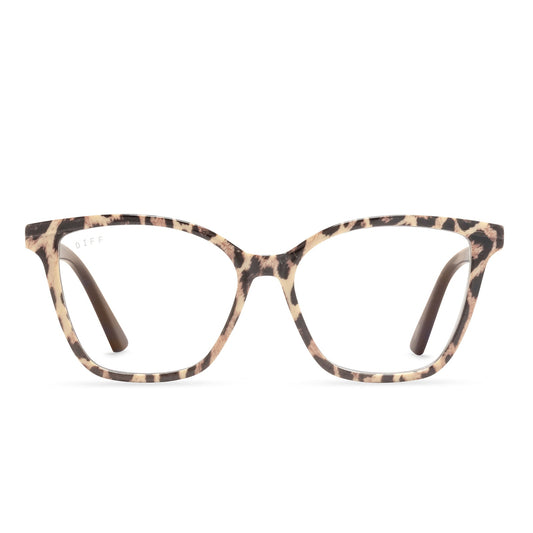 LEAH - LEOPARD TORTOISE + BLUE LIGHT READERS FRONT