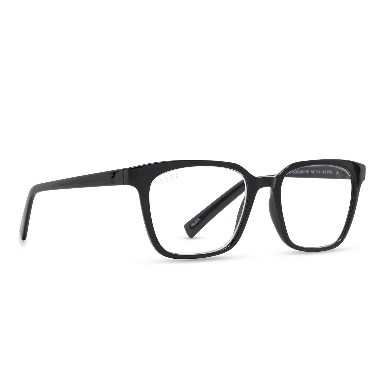 ALEX - BLACK + BLUE LIGHT READERS angle