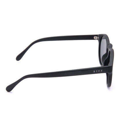 CODY - MATTE BLACK + GREY POLARIZED SIDE