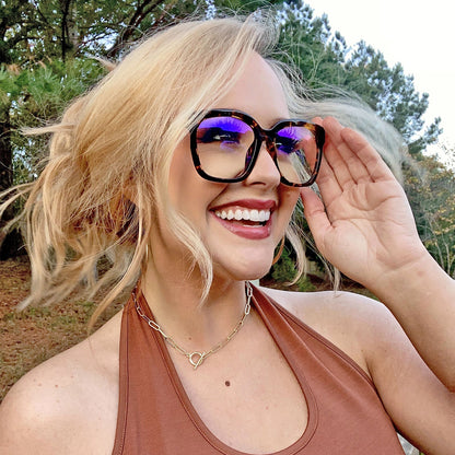 DIFF Bella Tortoise Blue Light Reading Glasses Featuring summertadlock