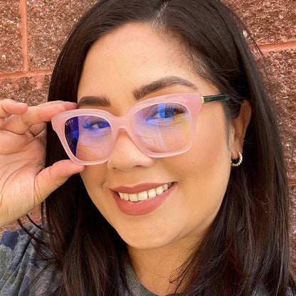 BELLA XS - BLACK + PRESCRIPTION GLASSES