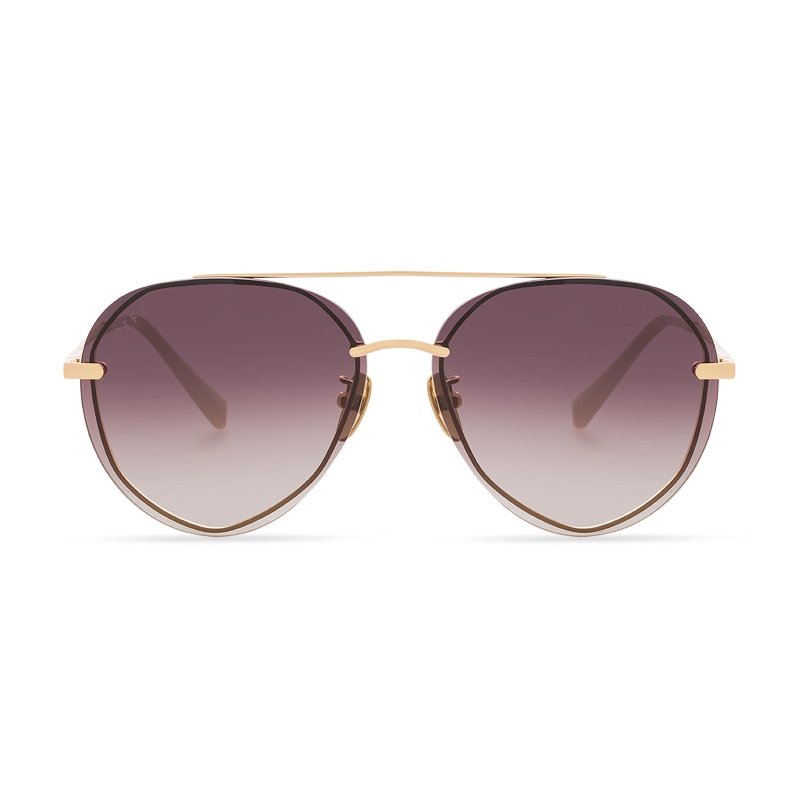 LENOX - GOLD + BROWN GRADIENT MIRROR POLARIZED FRONT