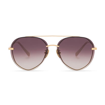 LENOX - GOLD + BROWN GRADIENT MIRROR POLARIZED FRONT