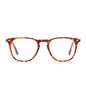 GRIFFIN - AMBER TORTOISE + BLUE LIGHT READERS front
