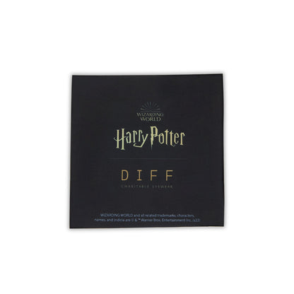 harry potter x diff eyewear - cleaning cloth front