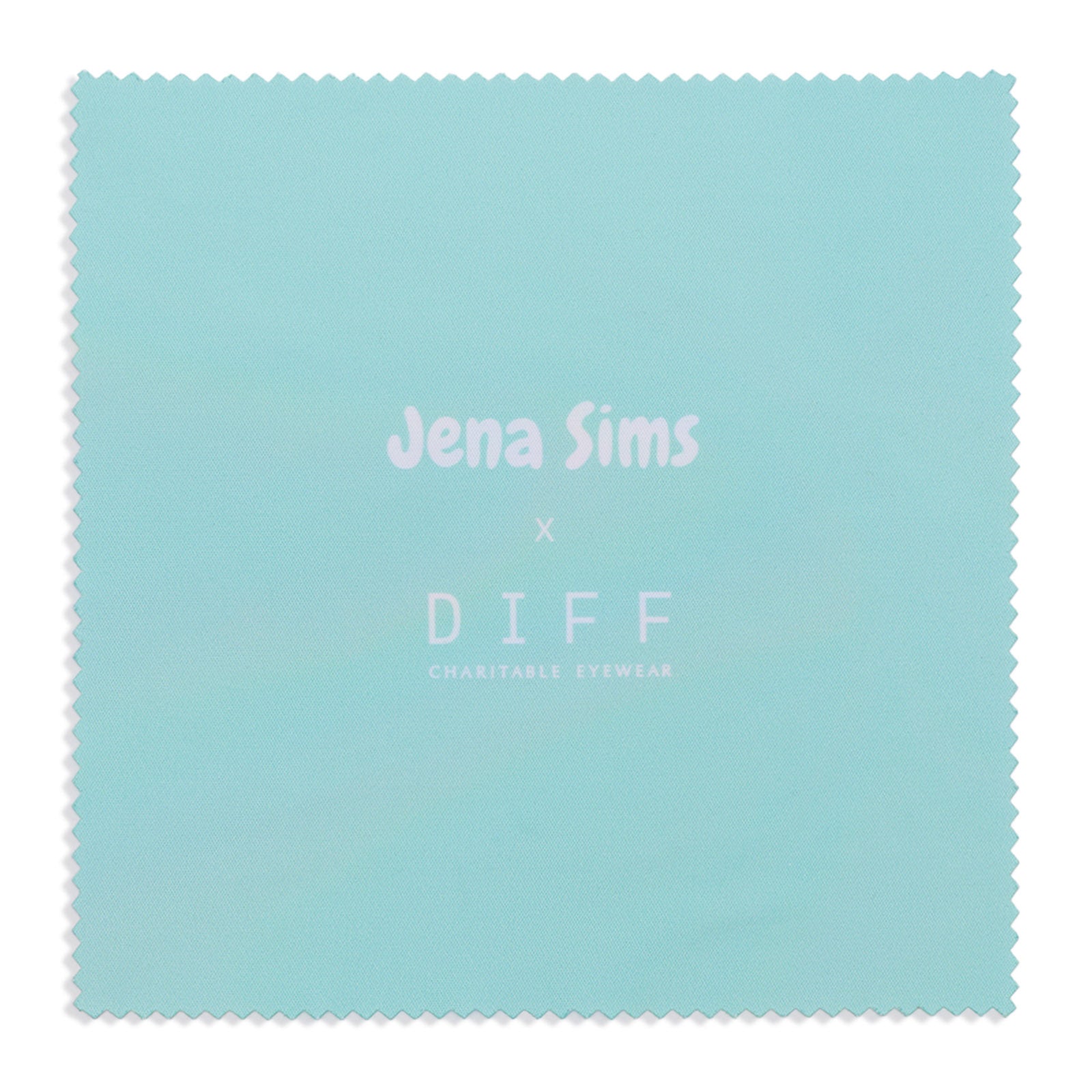 jena sims x diff eyewear cleaning cloth for glasses