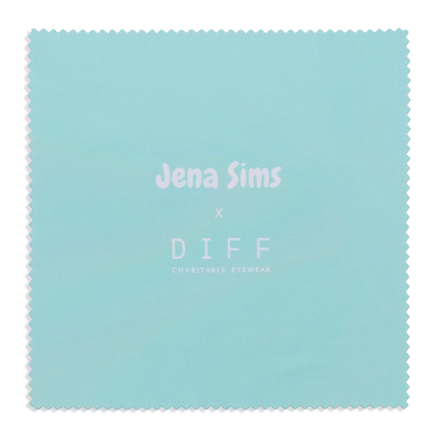 jena sims x diff eyewear cleaning cloth for glasses