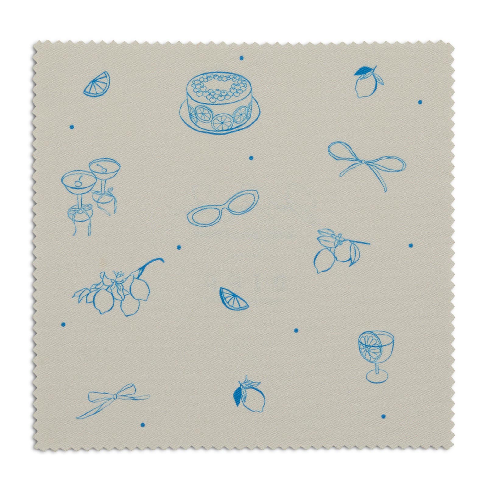 jessie james decker x diff eyewear cleaning cloth back side