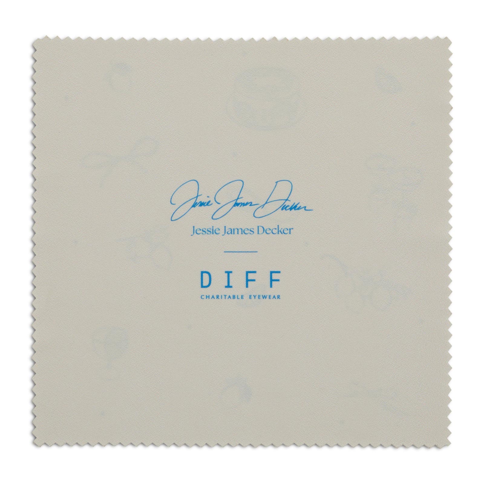 jessie james decker x diff eyewear cleaning cloth