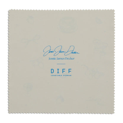 jessie james decker x diff eyewear cleaning cloth