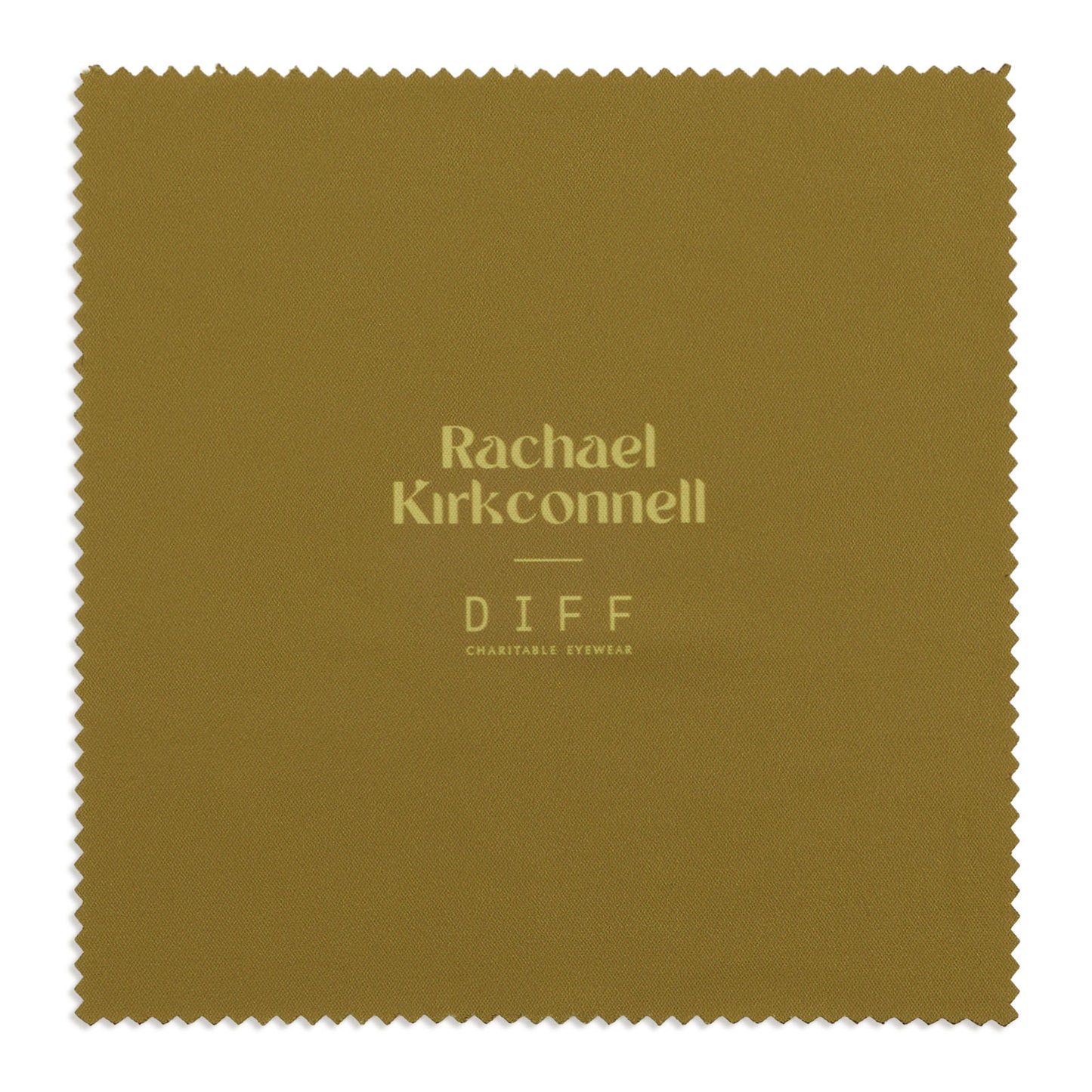 rachael kirkconnell x diff eyewear cleaning cloth