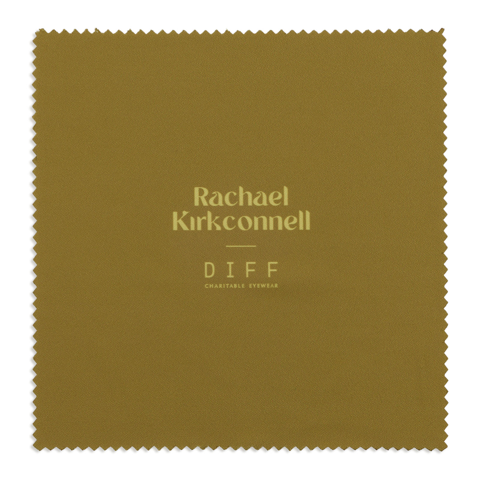 rachael kirkconnell x diff eyewear cleaning cloth