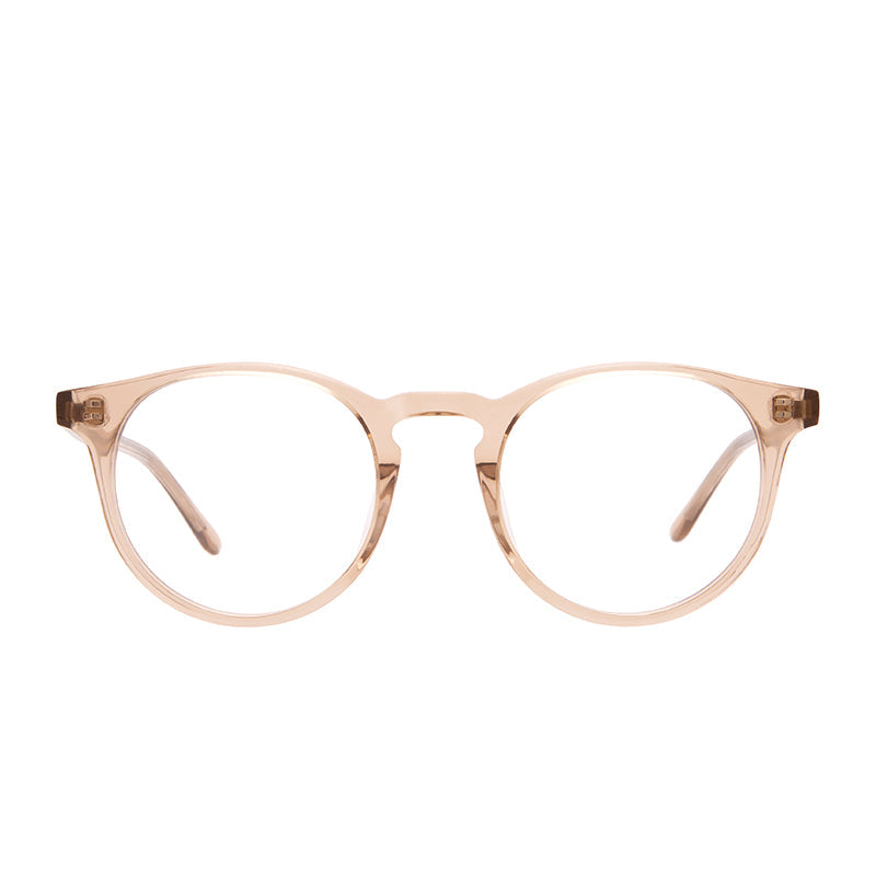diff eyewear sawyer vintage crystal with blue light technology front view