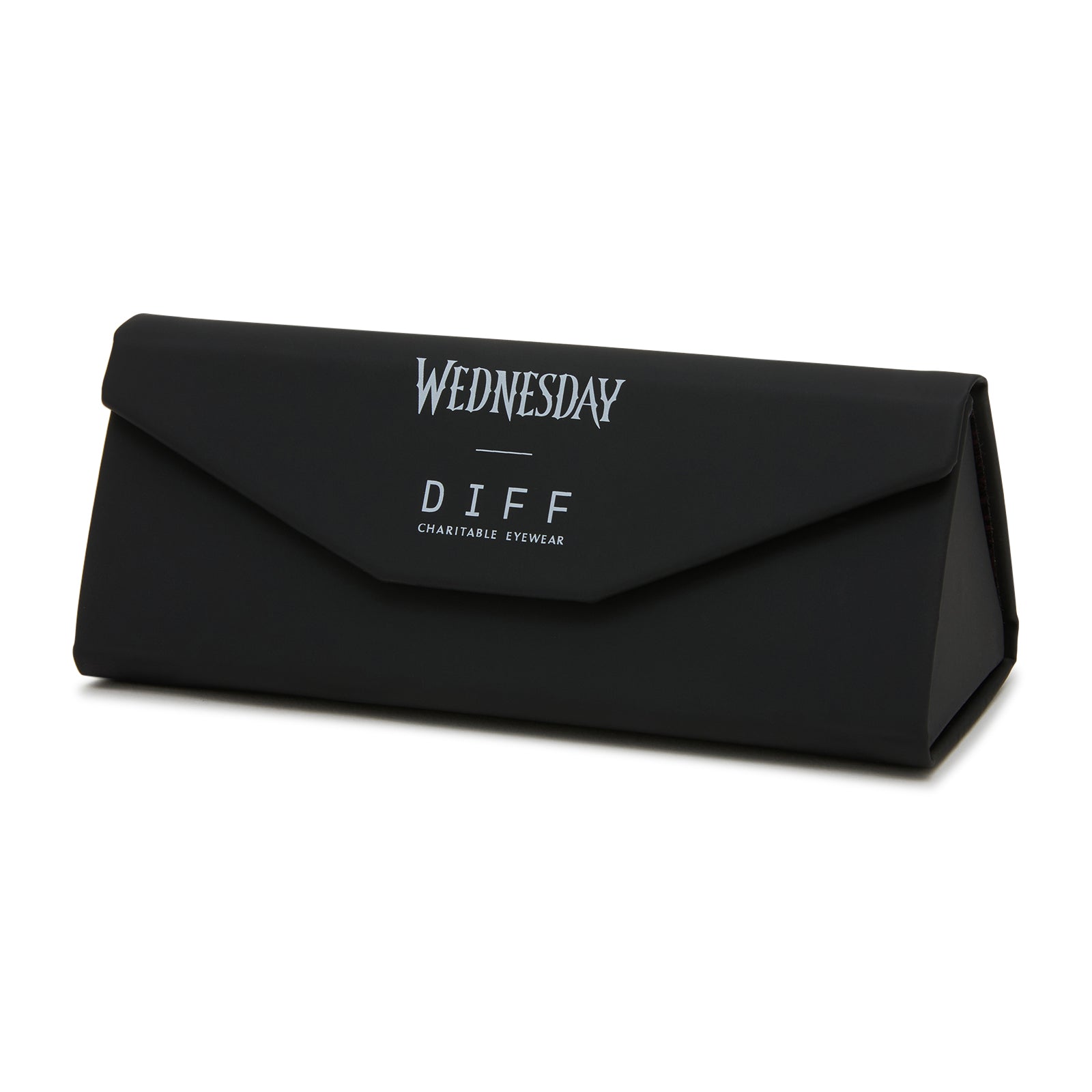 wednesday x diff eyewear triangle case