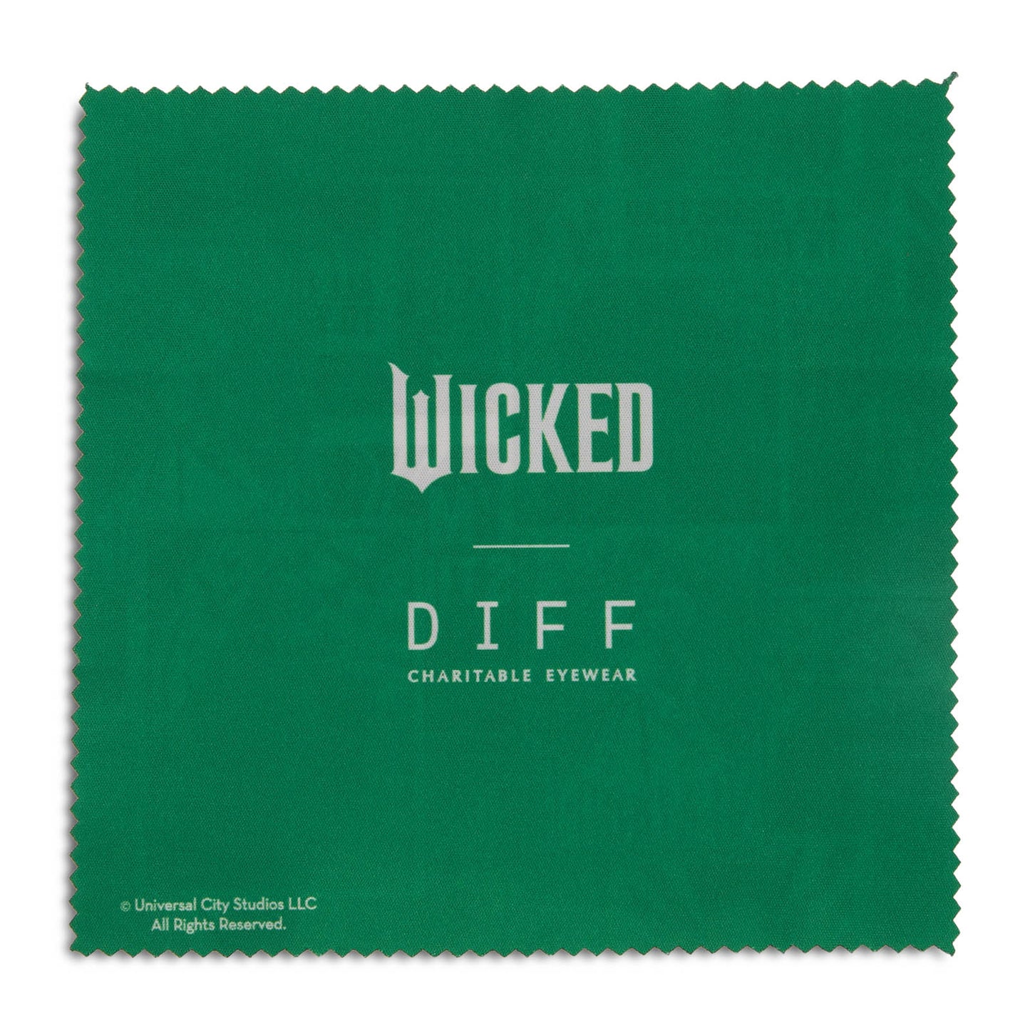 wicked x diff eyewear cleaning cloth