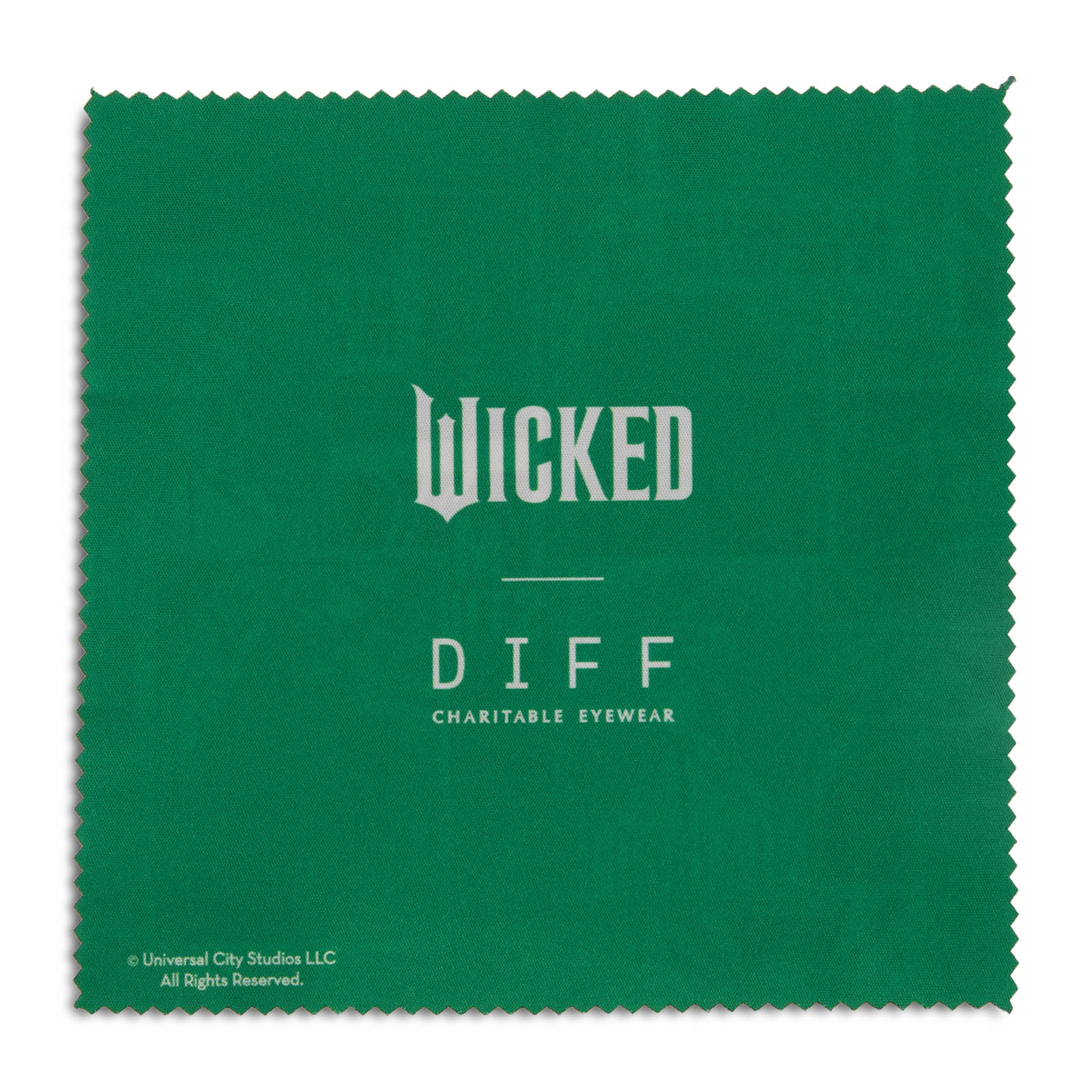 wicked x diff eyewear cleaning cloth