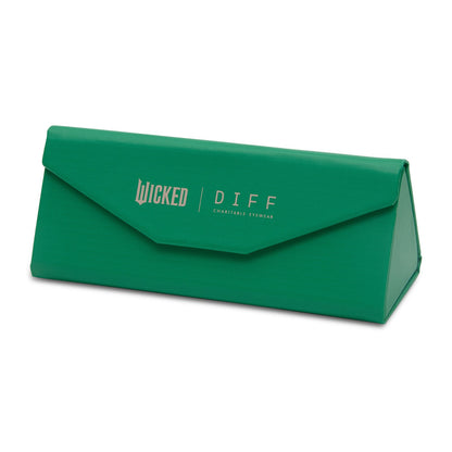 wicked x diff eyewear triangle case