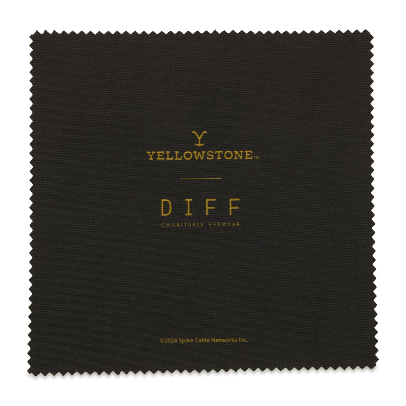 diff eyewear yellowstone cleaning cloth back