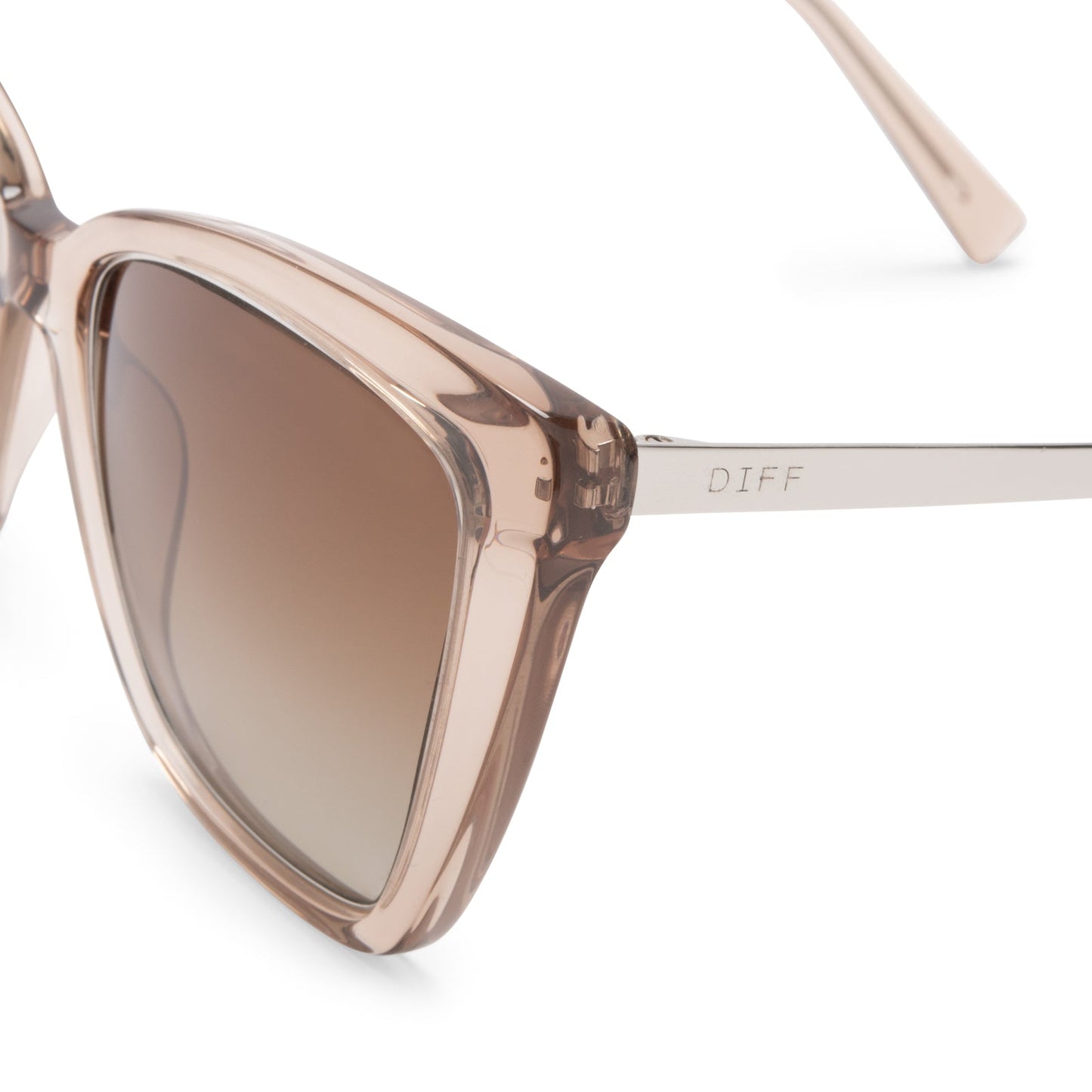 becky iv vintage crystal and brown gradient detail
