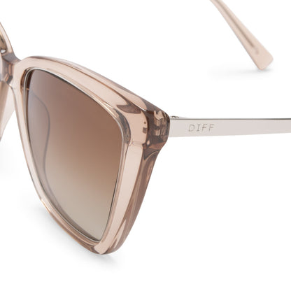 becky iv vintage crystal and brown gradient detail