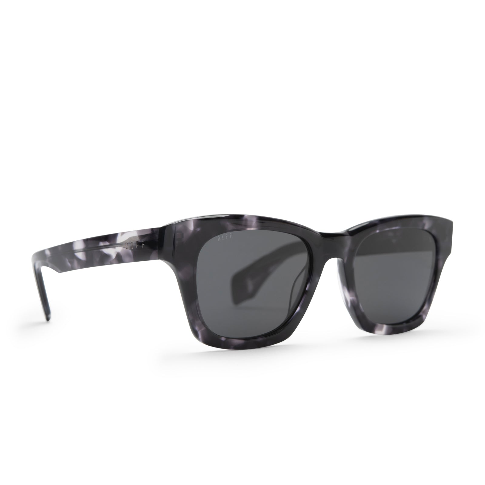 dean black marble and grey polarized lens angle