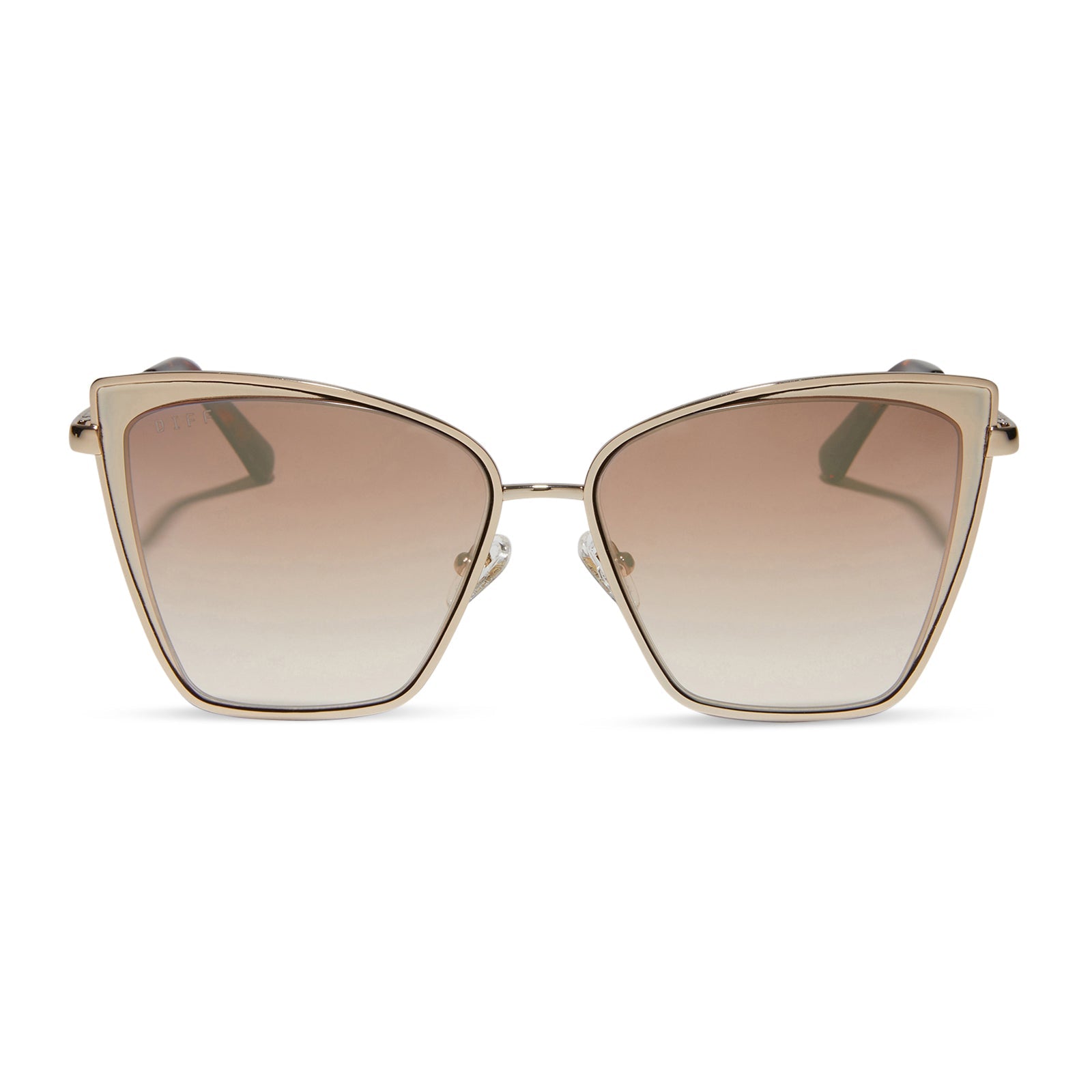 Becky Gold Flash Brown Gradient - front