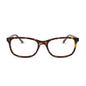 diff eyewear featuring the bradford rectangle prescription glasses with a rich tort frame front view