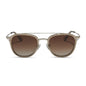 camden vintage crystal and brown gradient polarized lens front