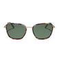 jena sims x diff eyewear featuring the hope cateye sunglasses with a blue color pop frame and g15 polarized lenses front view