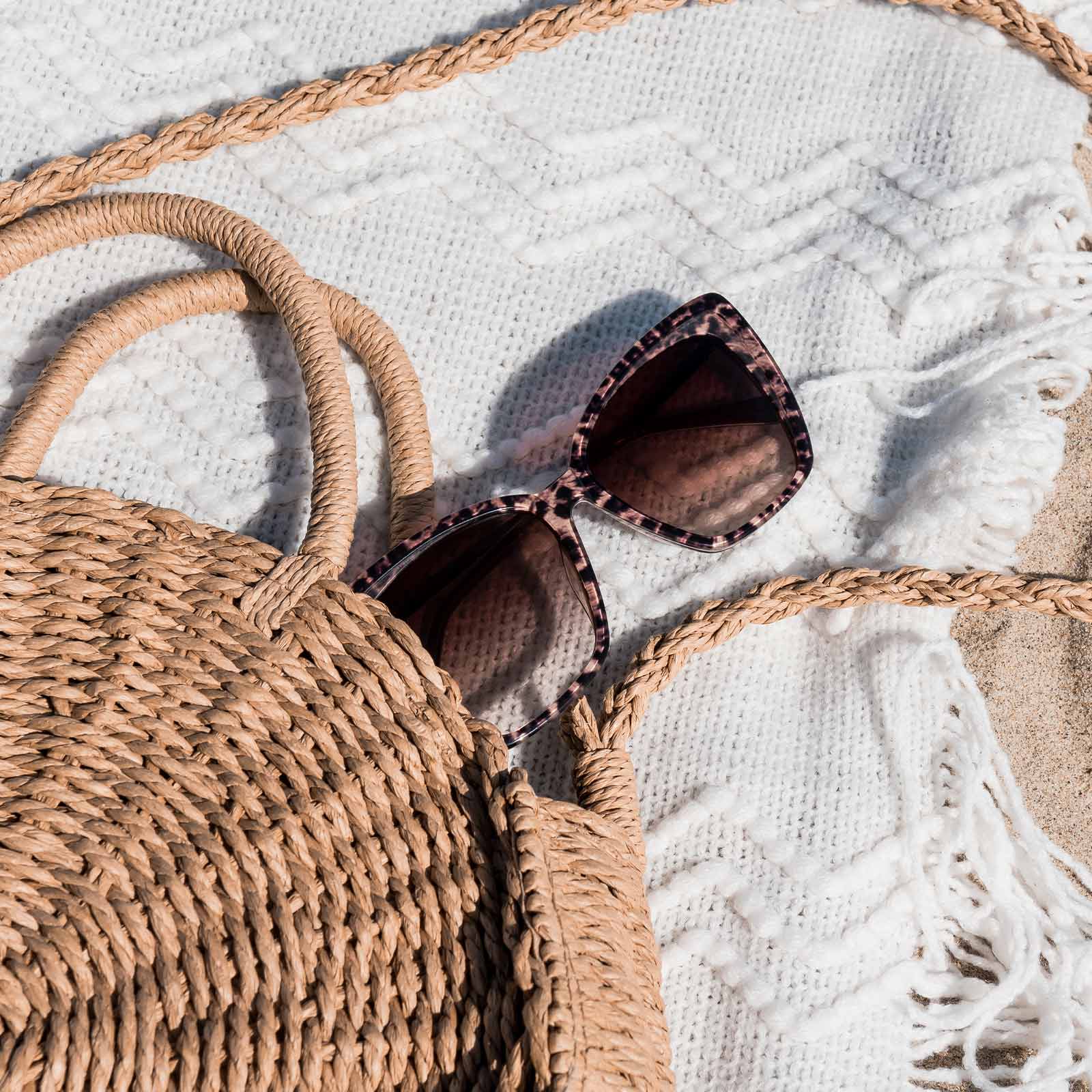 Flatlay BECKY II - LEOPARD TORTOISE + BROWN GRADIENT