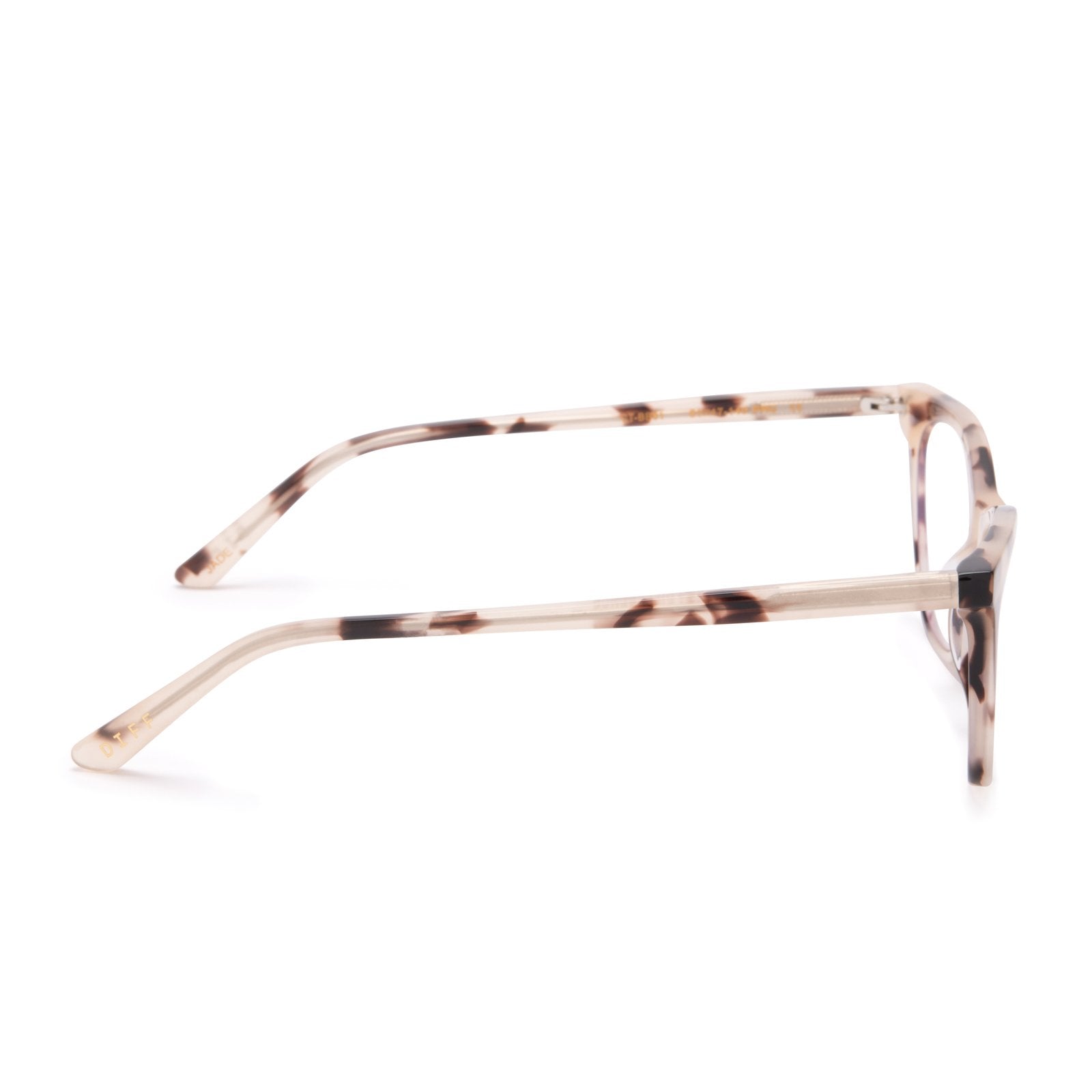 Jade cream tortoise blue light technology side